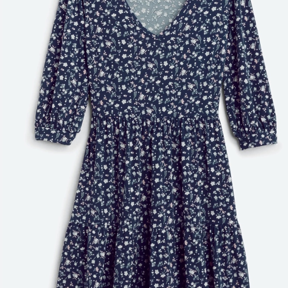 KAILEIGH Magdalena Knit Tiered Dress